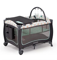 $105 Pamo Babe Portable Crib for Baby Nursery