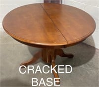 *DAMAGE- Heavy Duty Round Wooden Table