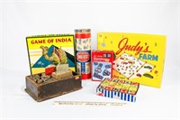 Judy's Vintage Farm Toy, Game of India Tinker Toys