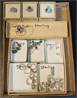 Sterling Silver Jewelry 1 Tray