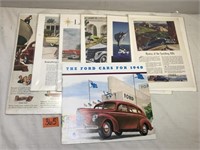 Vintage Lincoln and more Advertising Pages