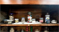 11 Jars of Assorted Buttons
