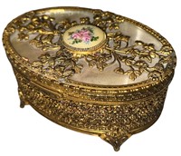 Vintage Victorian Style Jewelry Box, APOLLO