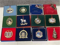 Twelve White House Christmas Ornaments