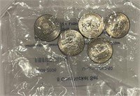 US (5) Littleton Pkg. Nickel Short Type Set