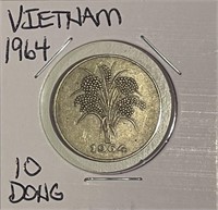Vietnam 1964 10 Dong