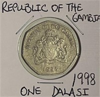 The Gambia 1998 One Dalasi
