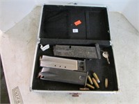 3-- 9mm PISTOL CLIPS & AMMO