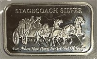 Troy Oz. Silver Art Bar - Stagecoach