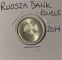 Russia 2014 Ruble - highly collectable