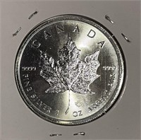 Canada Maple Leaf Troy Oz. Pure Silver 2019