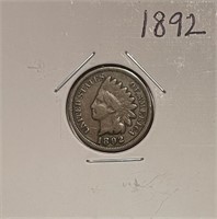 US 1892 Indian Cent