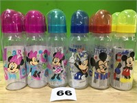 Mickey & Minnie Baby Bottles lot of 12