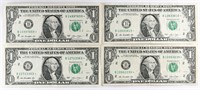 (4) x **STAR NOTE** $1 US FEDERAL RESERVES