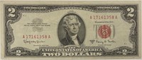 1963A $2 RED Seal US Note