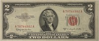 1953C $2 RED Seal US Note