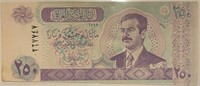 Iraq 2002 250 Dinars Banknote