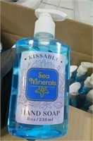 10x236 ml-KISSABLE SEA MINERALS HAND SOAPS