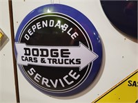 Dependable Service Bubble Sign