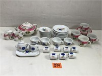 Vintage Porcelain Children’s Tea Sets, 2 ea