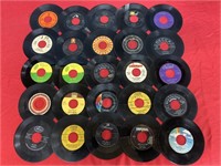 Lot of 25 records- 45's