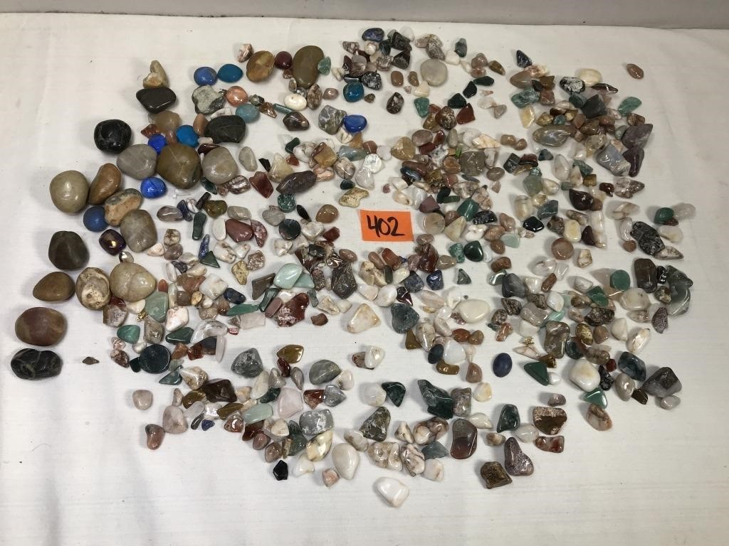 Various Polished Stones and Gems
