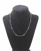 16.5" ITALIAN STAMPED 925 SILVER NECKLACE