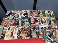 Large lot of vintage George magazines