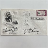 Pat Brady signed first day cover
