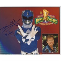 David Yost signed "Power Rangers" photo