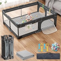 $160  Foldable Baby Playpen  Baby Play Pen with Ma