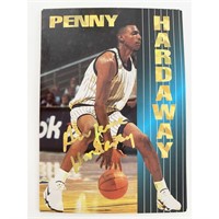 Penny Hardaway Facsimile Signed Basketball Card