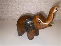 Vintage Hand Carved Elephant Calf