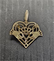 14K Gold Pendent 0.6 Grams