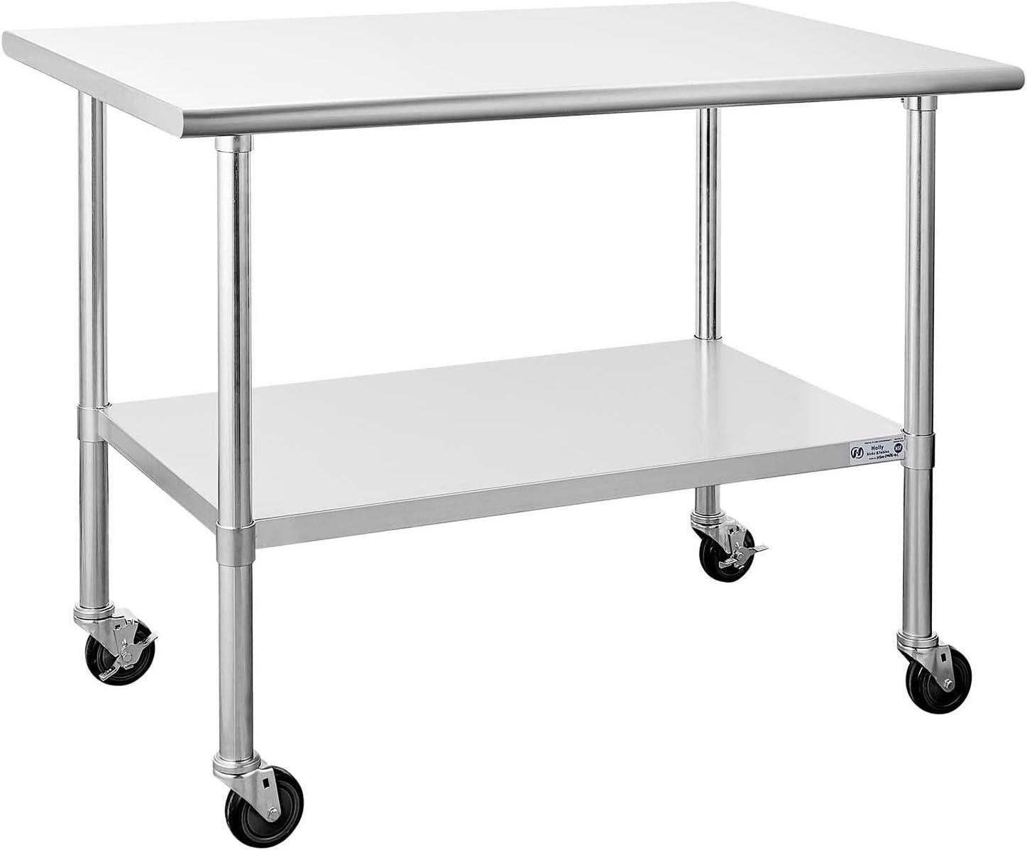 Hally Stainless Steel Table