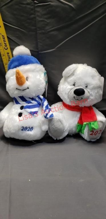 Christmas  stuffed animals. 2020. Perfect for