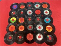Lot of 25 records size 45s