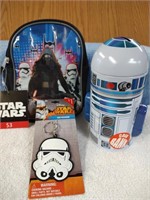 Star Wars Lot - Backpack - Coin Bank - Key Chain