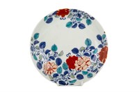 NABUSHIMA JAPANESE PORCELAIN FOOTED DISH