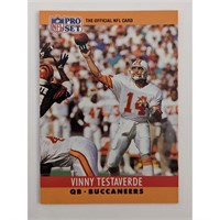 Vinny Testaverde Buccaneers Official NFL Card
