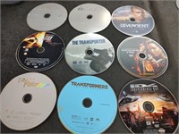9 Action DVDs