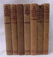 Seven 1930's Lone Ranger hardback books