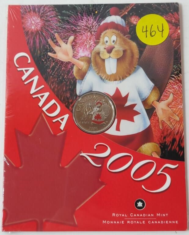 Sealed Canada 2005 Royal Canadian Mint 25