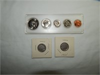 1973 Uncirculated Coin Set & Buffalo Nickels