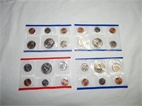 (4) Uncirculated Coins Sets P & D