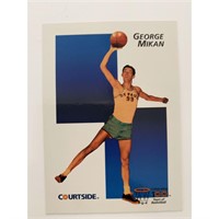 George Mikan Courtside Basketball Card