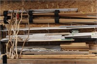 Lumber Building Material & Bench Huge Lot