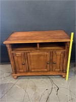 3 Door Oak Cabinet