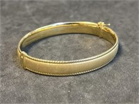 18K Gold Bracelet 9.2 Grams