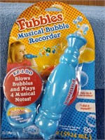 Funbles Musical Bubble Recorder - NIP
